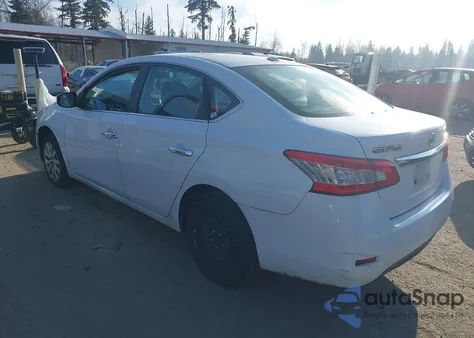 2015 Nissan Sentra Fe+ S/S/Sl/Sr/Sv from USA, damaged, VIN 3N1AB7AP3FY270604